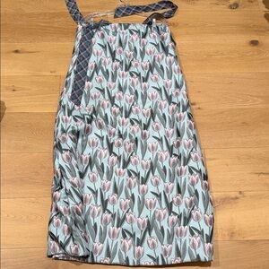 BURU tulip jacquard pillar dress